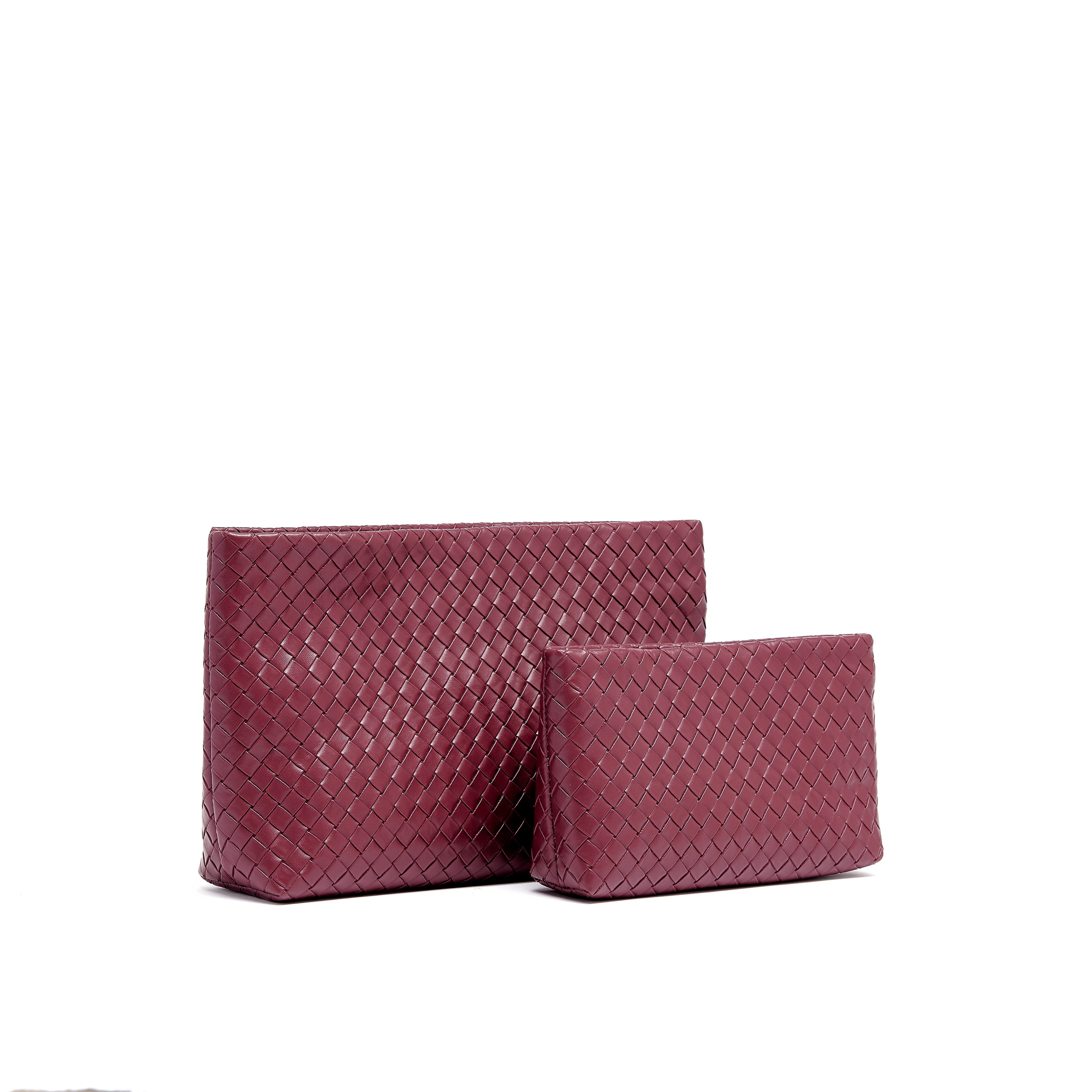 Duo Pouch - Wine Red