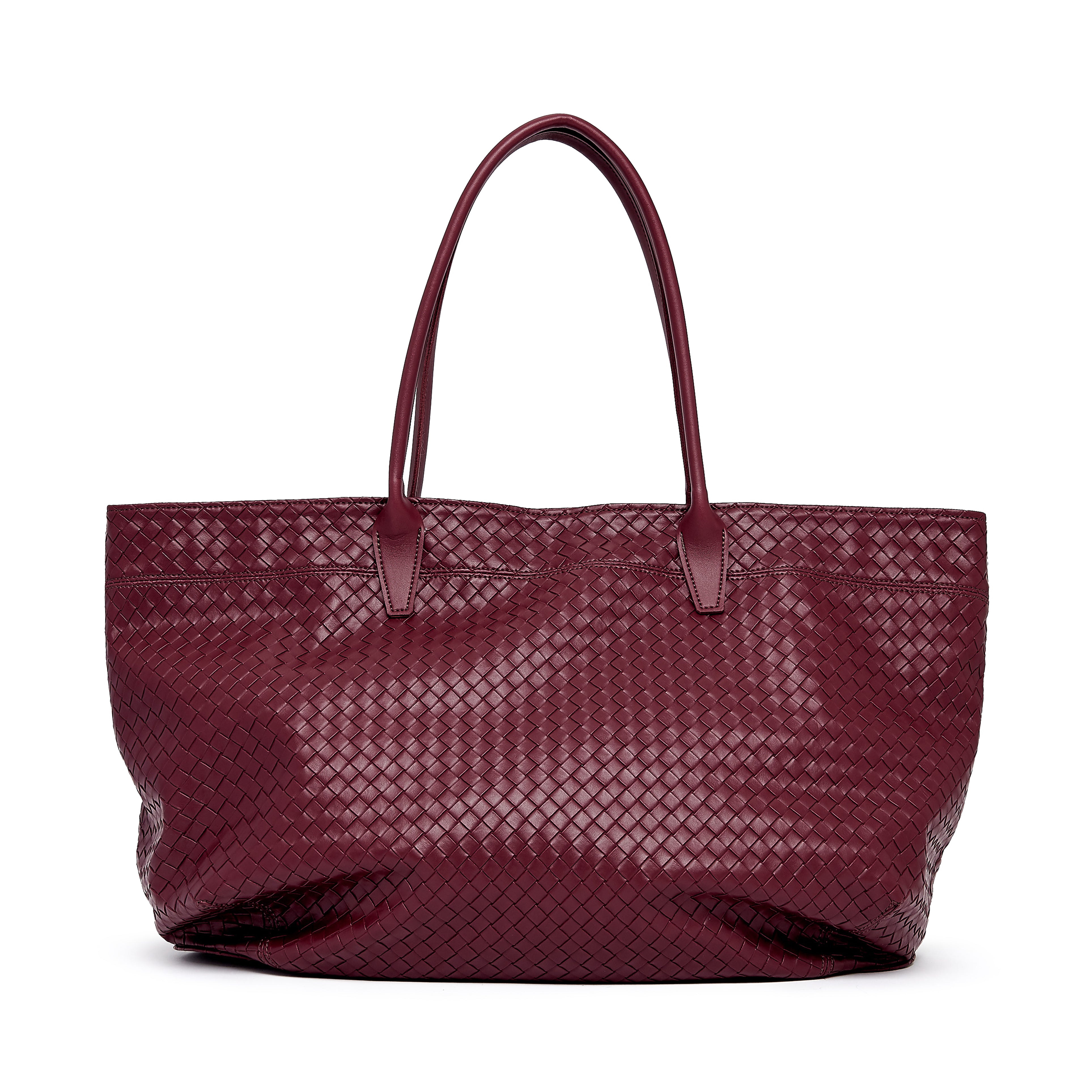 Large Wavy - Wine Red