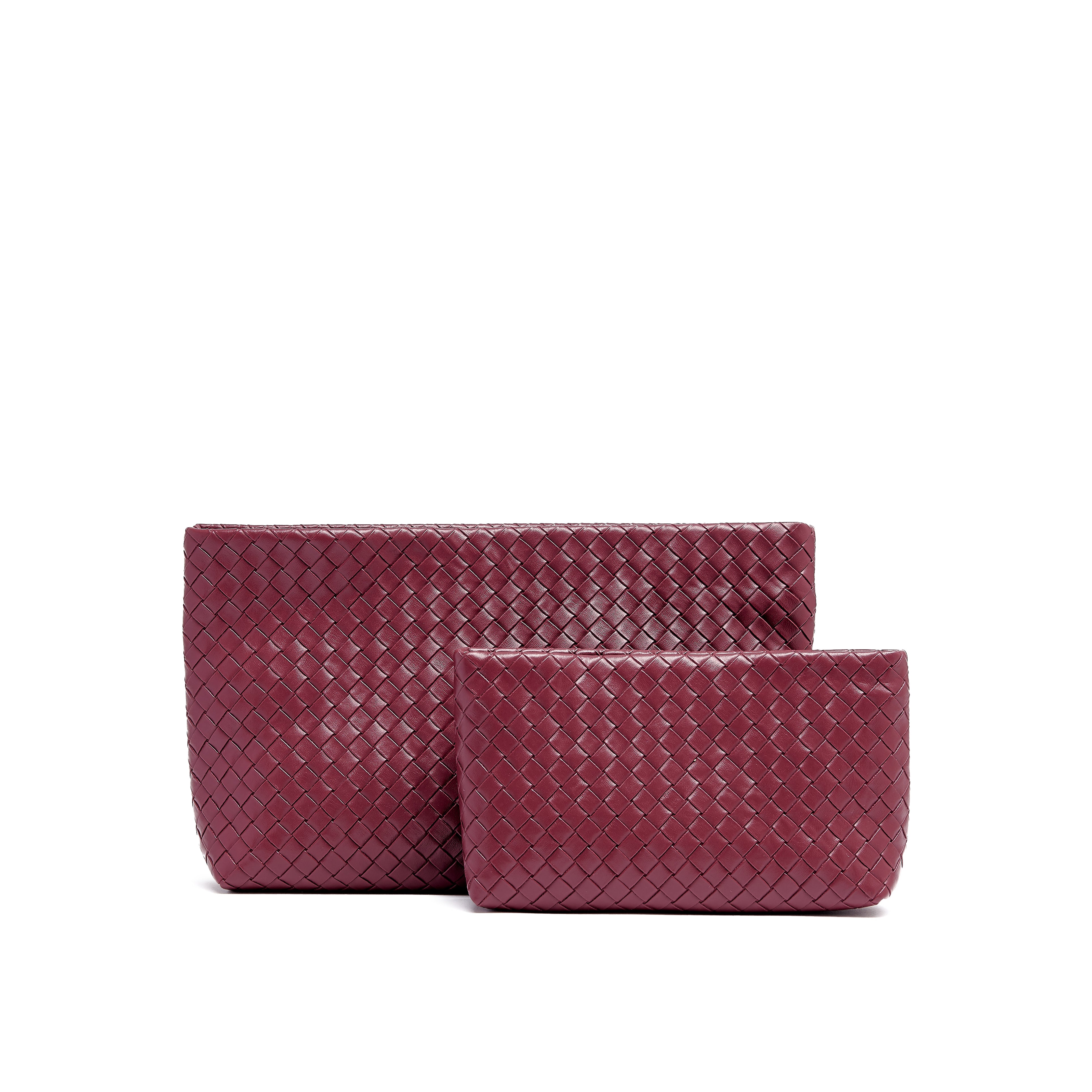 Duo Pouch - Wine Red