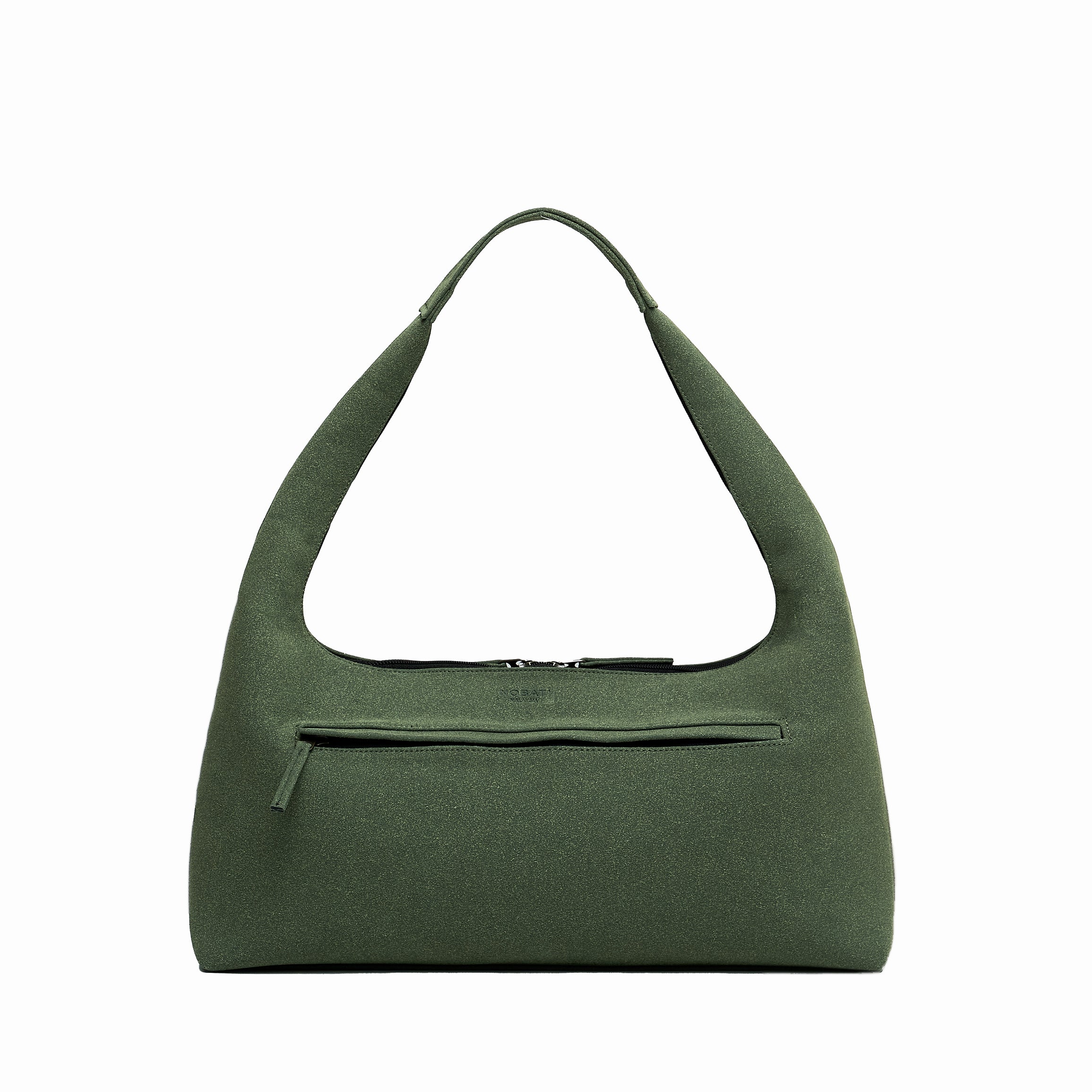 Axis Tote - Forest Green Suede